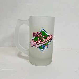 Vintage 1988 World Series Oakland A’s Frosted Mug